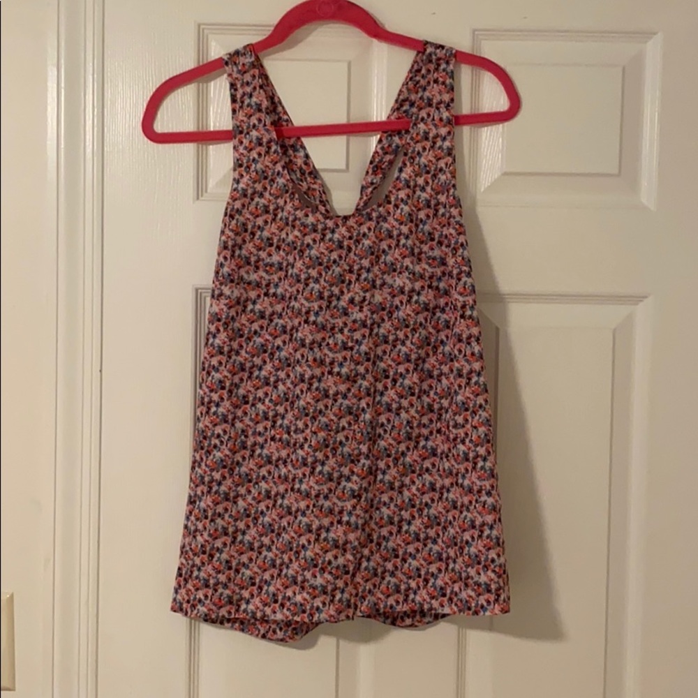 Jcrew floral tank